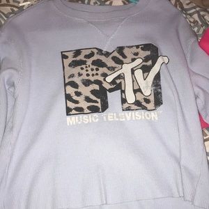 MTV Cropped Longsleeve